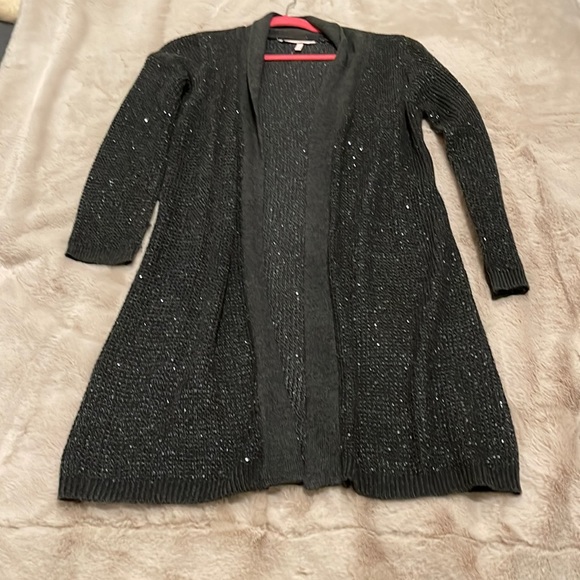 Victoria's Secret Sweaters - 💞 Victoria’s Secret Black long cardigan.